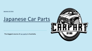 Japanese Car Parts