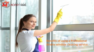 Benefits of using a Professional Airdrie window cleaning service