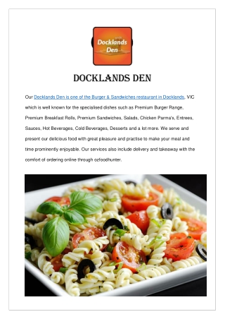Docklane den