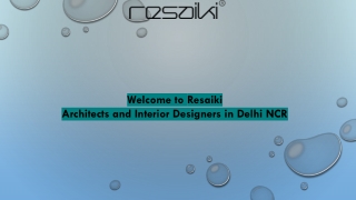 Interior Designers in Gurgaon at Resaiki Interiors