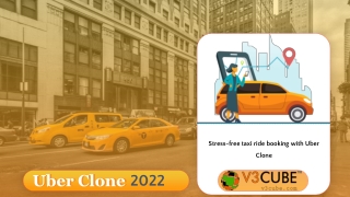 Stress-free taxi ride booking with Uber Clone