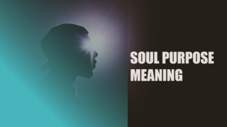 Soul Purpose Meaning: Nourishing The Soul With Dedication And Purpose