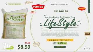 Raw Sugar 4kg - Mandi Bazaar