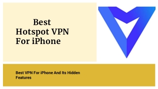 Best VPN  For iPhone