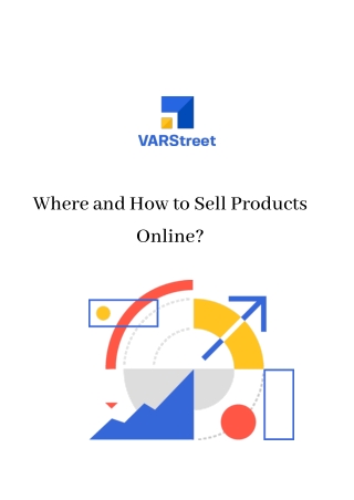 Where and How to Sell Products Online