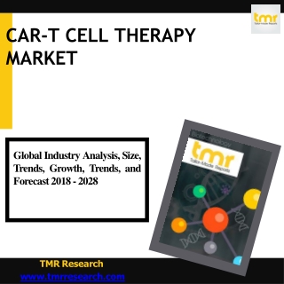 Car-t Cell Therapy Market Is Set To Chart Stellar Growth