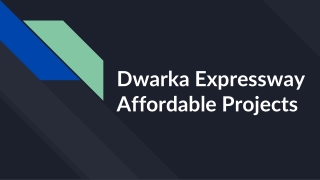 2 Bhk Flats On Dwarka Expressway