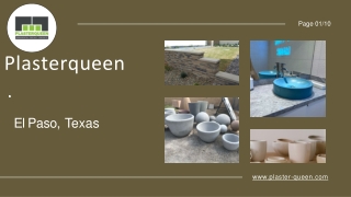 Plasterqueen - Ornamental concrete products in El Paso, Texas