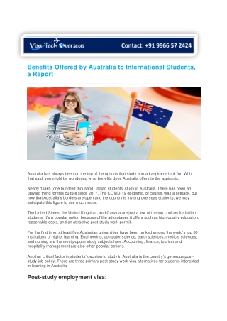 Benefits Offered by Australia to International Students-converted