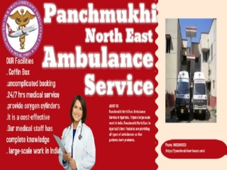 Cardiac Life Supports ICU  Ambulance Service in Guwahati by Panchmukhi