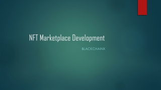NFT Marketplace Development