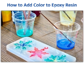 Complete steps to color epoxy resin & best resin dye