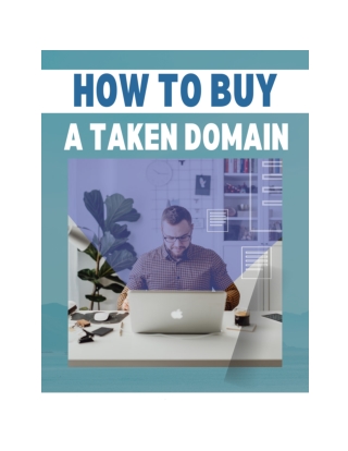 How To Buy A Taken Domain ?