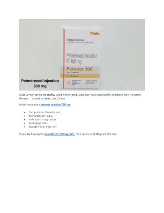 pemetrexed 700 mg price