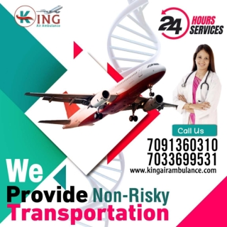 King Air Ambulance Service in Bagdogra-High-Grade Medical Tool