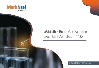 Middle East Antiscalant Market Size, Growth, and Analysis Till 2026