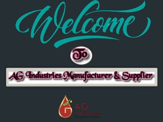 AG INDUSTRIES- A LEADING MANUFACTURER IN ESSENTIAL OILS Company