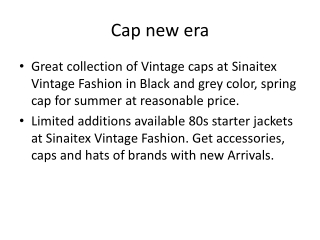 cap new era