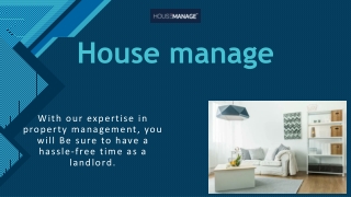 Property Management Companies London