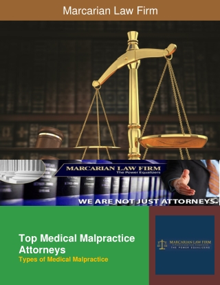 Top Medical Malpractice Attorneys -Types of Medical Malpractice