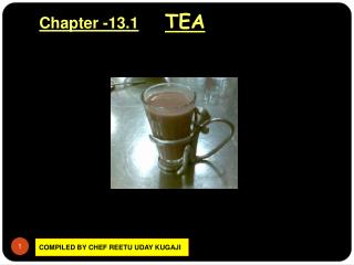Chapter -13.1 TEA