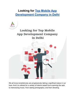 Appsinvo :: Looking for Top Mobile App Development Company in Delhi