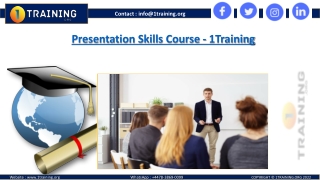 Presentation Skills Training Courses | Practical and Inspirational Guide