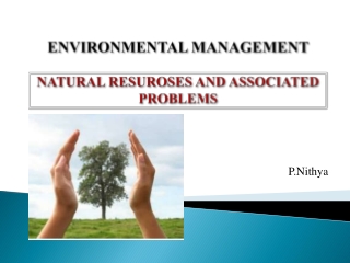 environment managerment