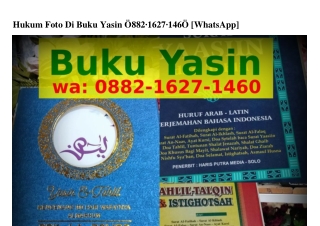 Hukum Foto Di Buku Yasin O88ᒿ·lϬᒿᜪ·l4ϬO{WhatsApp}