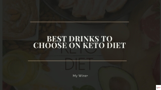 Best Drinks to Choose on Keto Diet