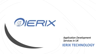 Application Development Services in UK