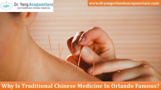 Traditional Chinese Medicine in Orlando