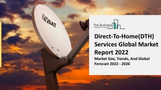 Direct-To-Home (DTH) Services Market Size, Share And Business Overview Report