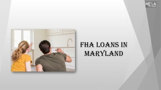 FHA Loans In Maryland | The Maryland Mortgage Broker