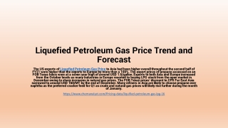 Liquefied Petroleum Gas Demand