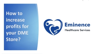 How to increase profits for your DME Store