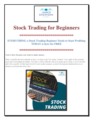 Stock Trading for Beginners