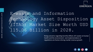 E-waste and Information Technology Asset Disposition (ITAD) Market Share 2028