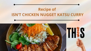 Recipe of  Plant-Based Chicken Nugget Katsu Curry