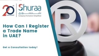 How Can I Register a Trade Name in UAE?