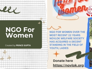 NGO For Women || Women Empowerment || Nukkad Natak Programs || Novlok.org