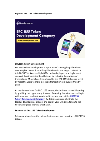 ERC1155 Token Development Services-converted