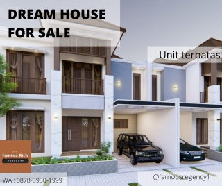 INVESTASI CERDAS, WA 0878-3930-1999, Jual Rumah Minimalis 2 Lantai Terbaru Famou