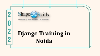 django training in Noida