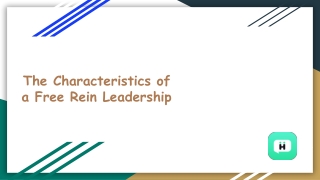_ The Characteristics of a Free Rein Leadership (1)