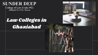 Top BALLB Colleges in Ghaziabad| LLB College in Delhi