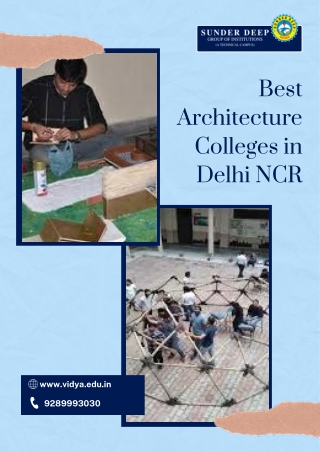 Top 10 B.Arch Colleges in Delhi NCR | MURP Colleges in UP | B Arch College