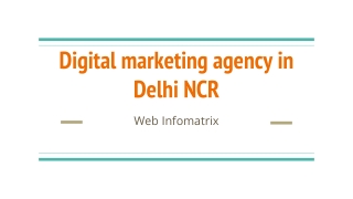 Digital marketing agency in Delhi NCR