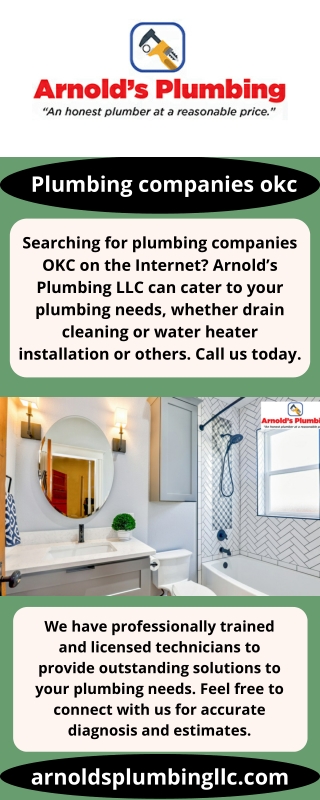 plumbing companies okc