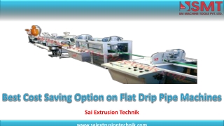 Best Cost Saving Option on Plastic Extruder Machines